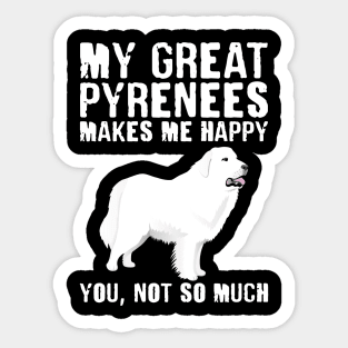 Great Pyrenees Dog Mom - Funny gift Sticker